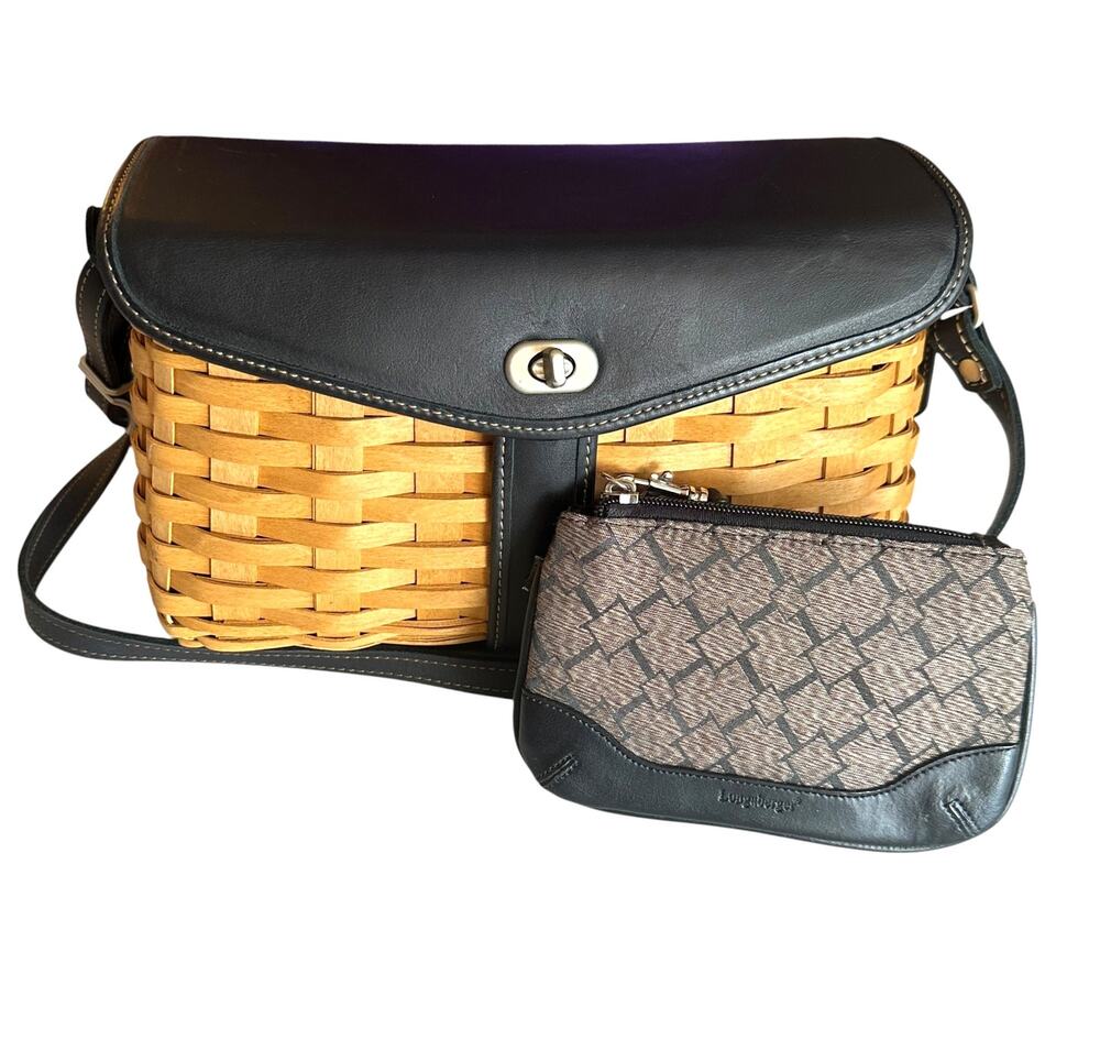 Longaberger 2004 Host Signature Shoulder Bag Liner & Wristlet Rare Collectible